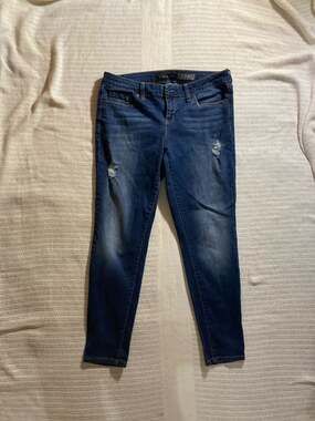 Aeropostale Girl Denim Jeans Super Skinny Stretch Jeggings